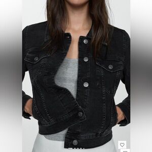 NWT Mango Pocketed Denim Jacket